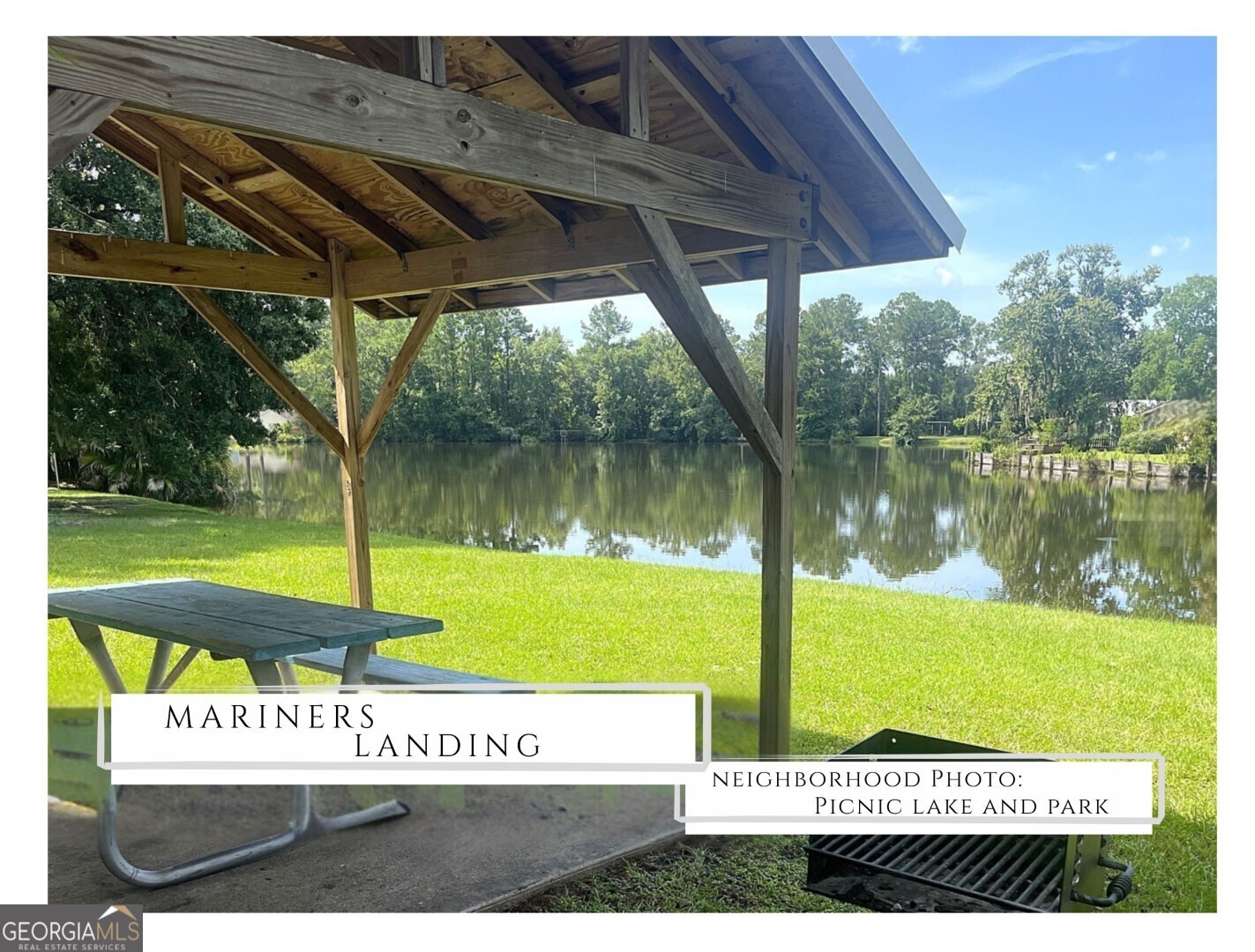 317 Lake View Drive Kingsland, GA 31548 - Photo 45 of 51 a view of a garden with an outdoor space
