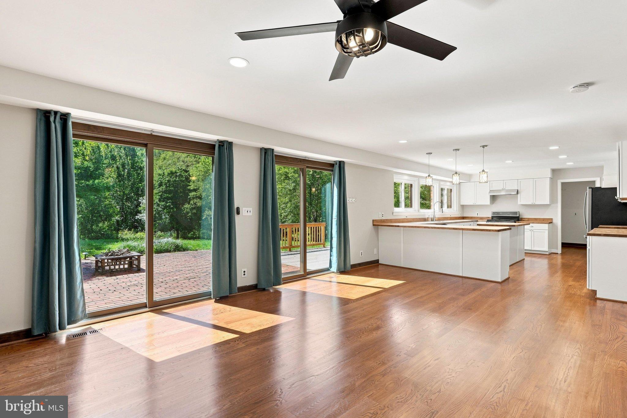 3195 Fiery Run Road Markham, VA 22643 - Photo 20 of 76 Double Sliding Door Overlooking Back Patio