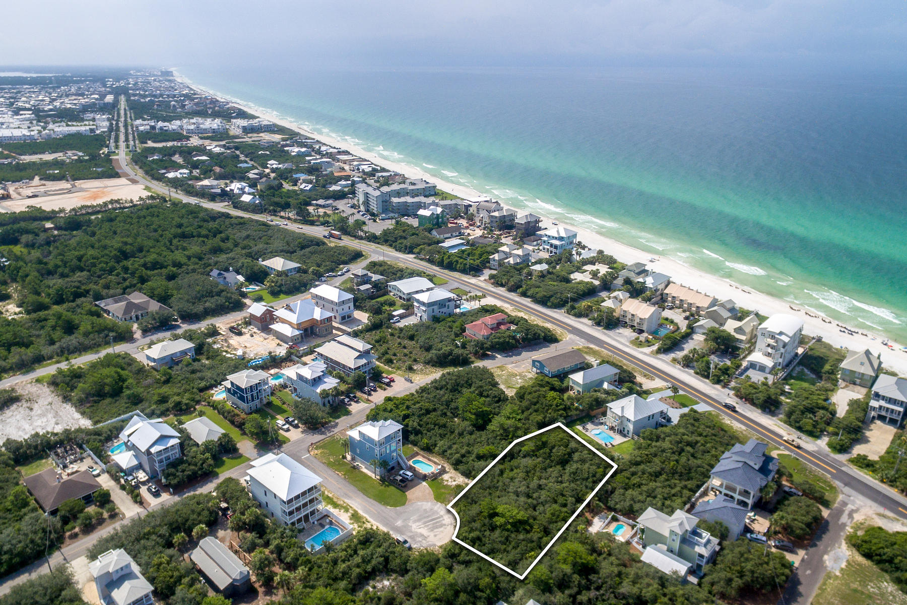 Lot 29 B St Inlet Beach Inlet Beach, FL 32461 - Photo 10 of 16 an aerial view of a city