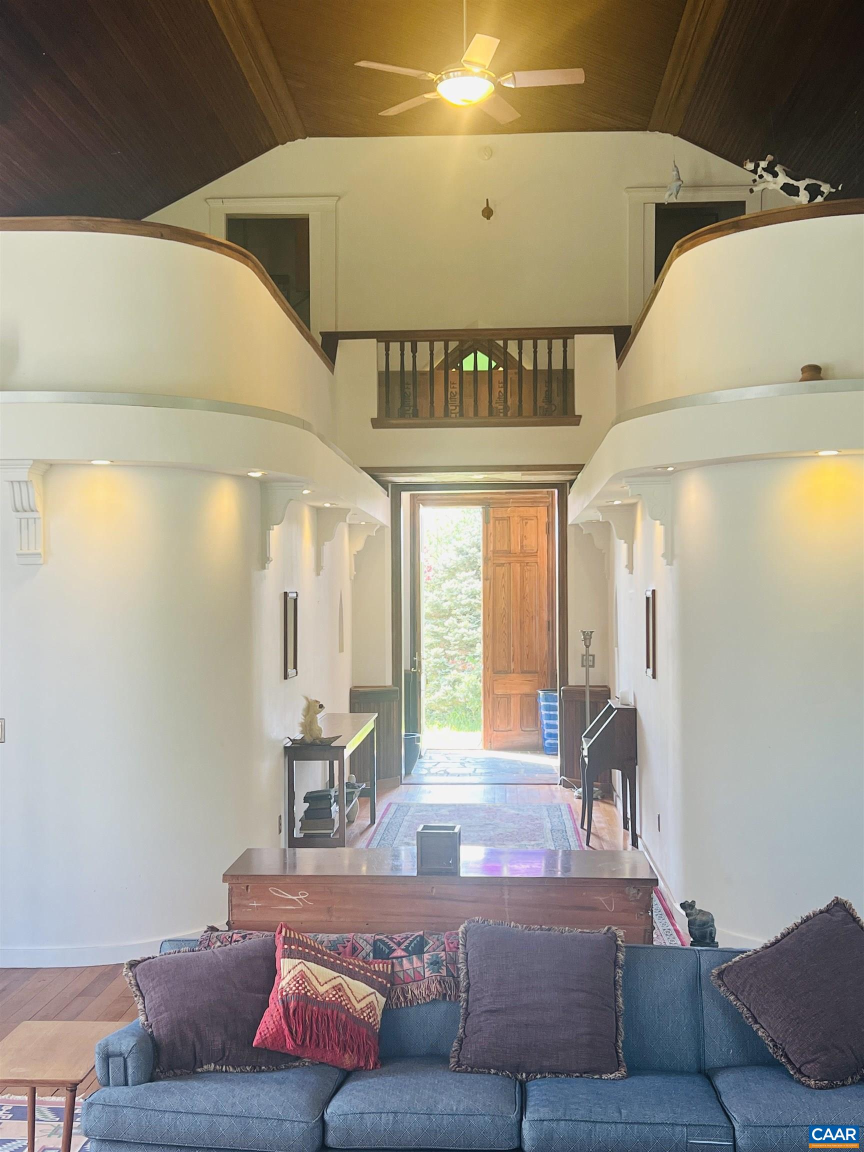 1105 Summerdean Road Middlebrook, VA 24459 - Photo 60 of 75 a living room with furniture and a large window