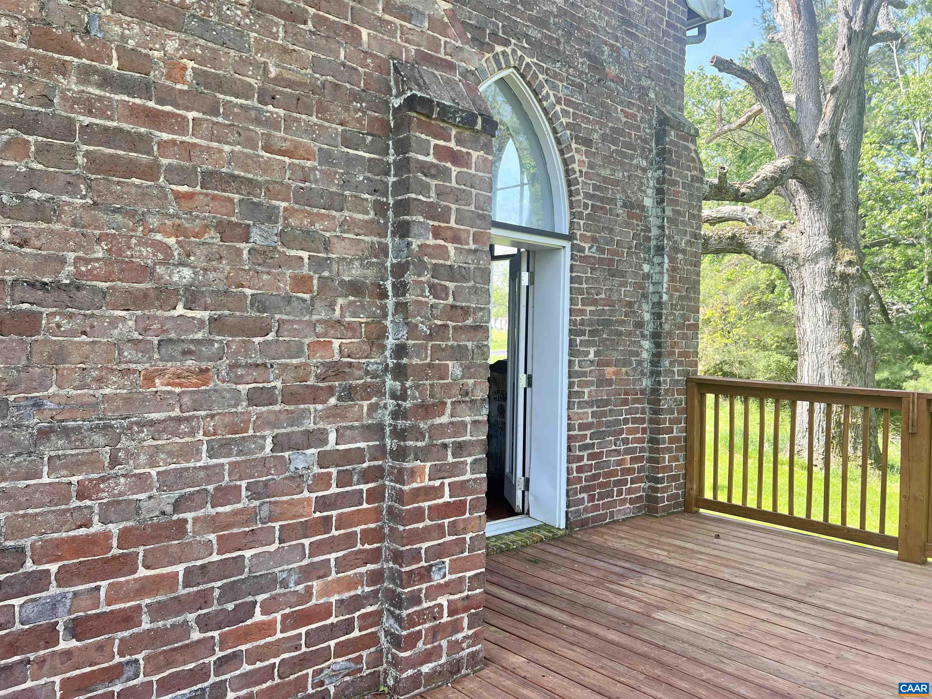 1105 Summerdean Road Middlebrook, VA 24459 - Photo 65 of 75 a view of a brick house with a door