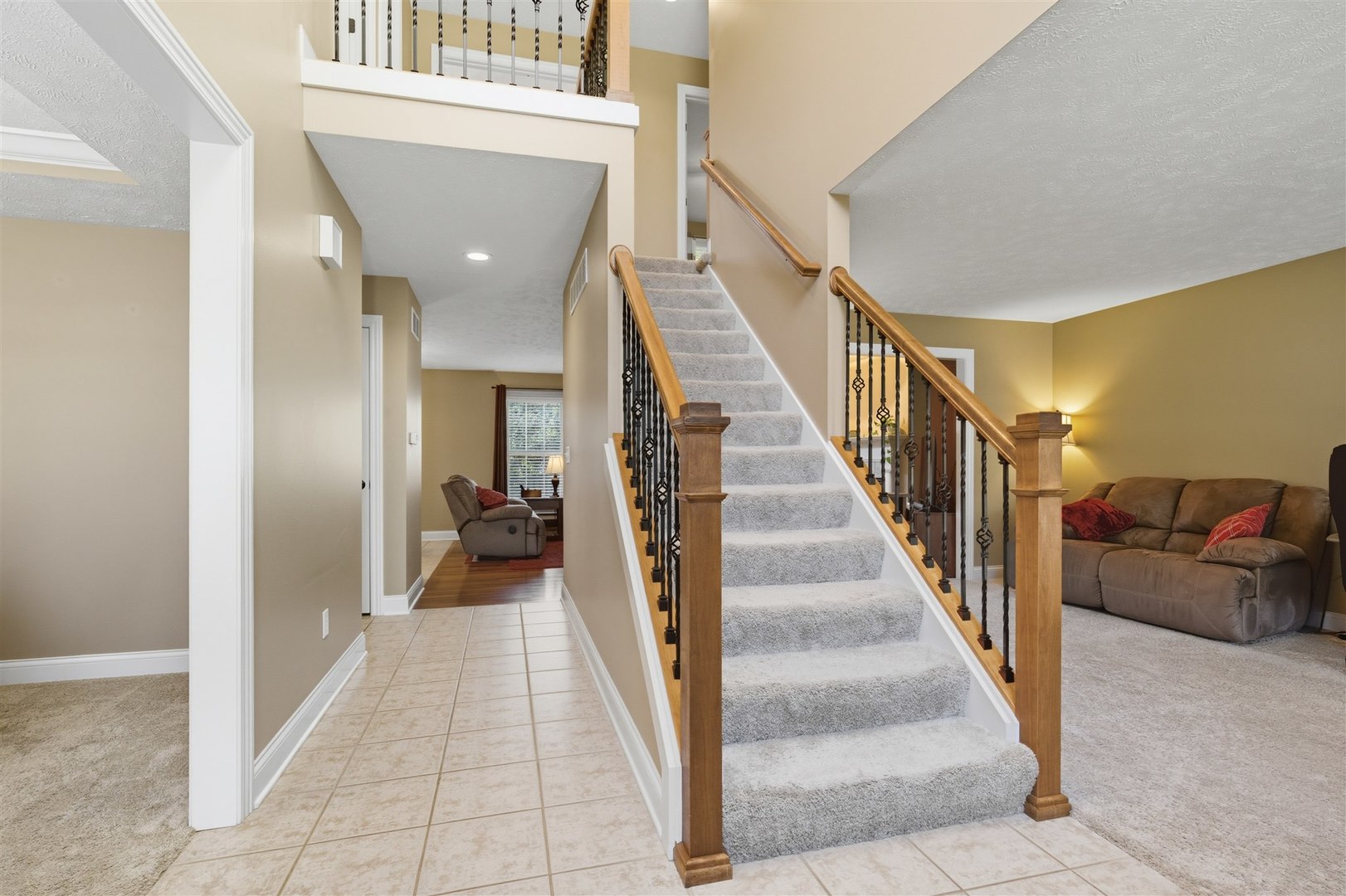 1707 Fraser Drive Normal, IL 61761 - Photo 3 of 33 a view of a hallway view with staircase