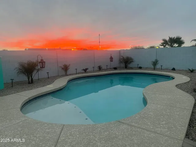 a view of a swimming pool