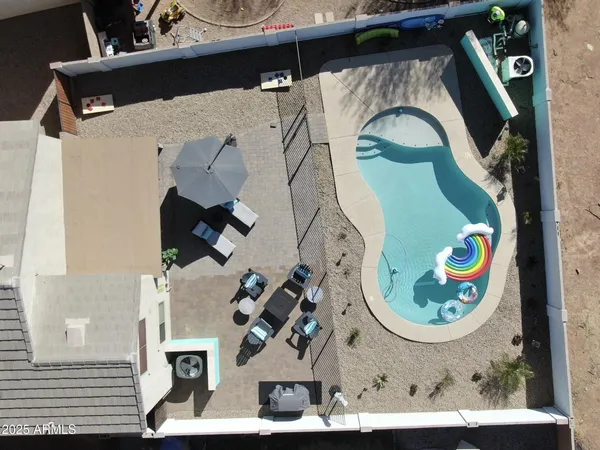 a view of a house with patio