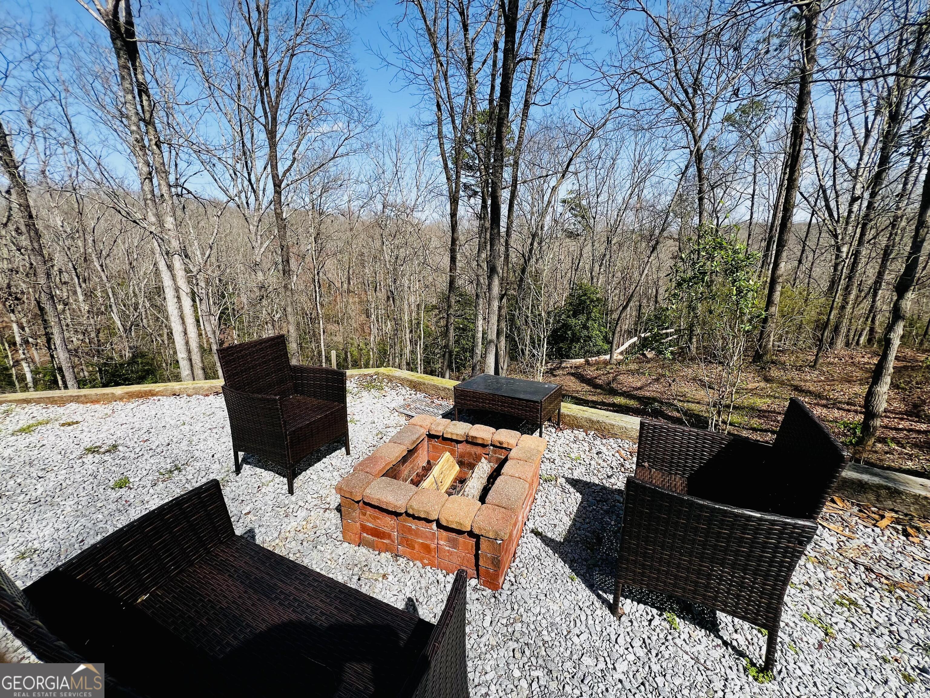 285 Wolf Den Road Royston, GA 30662 - Photo 55 of 61 a view of a backyard with sitting area