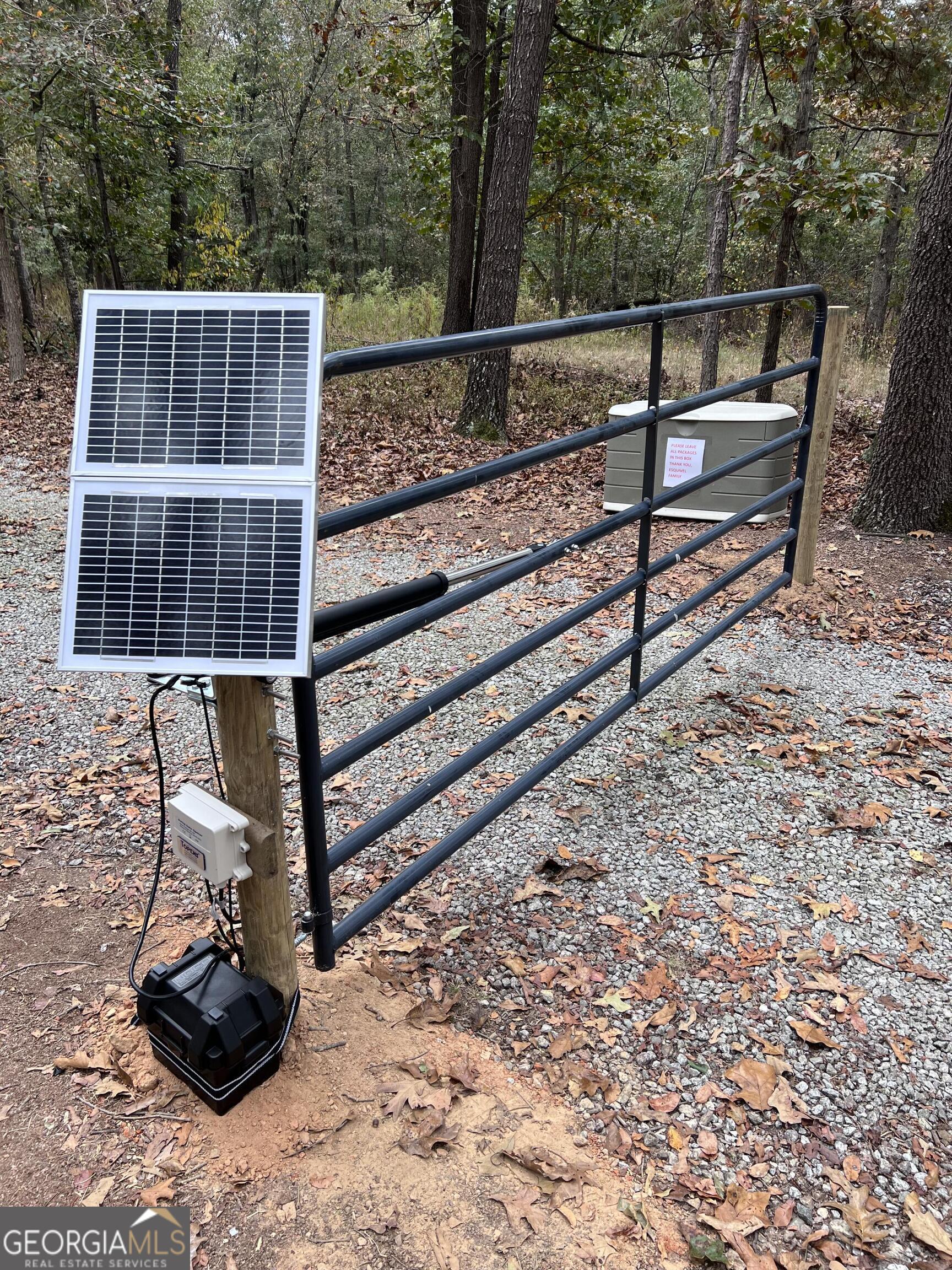 285 Wolf Den Road Royston, GA 30662 - Photo 58 of 60 a view of backyard with wooden deck and outdoor seating