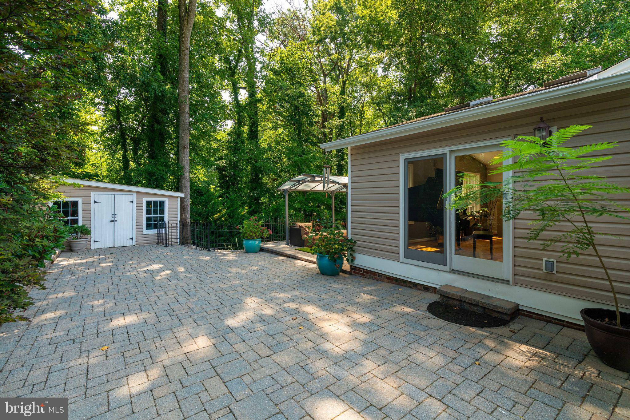 6219 Tyner Street Springfield, VA 22152 - Photo 42 of 53 Patio Area behind Garage
