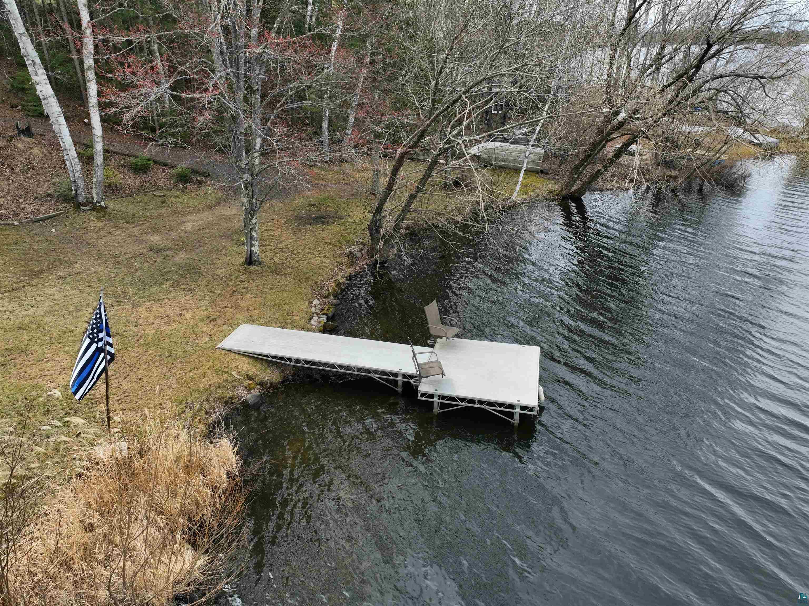 3975 Long Lake Shores Road Eveleth, MN 55734 - Photo 8 of 84 Private waterfront access featuring a substantial dock structure