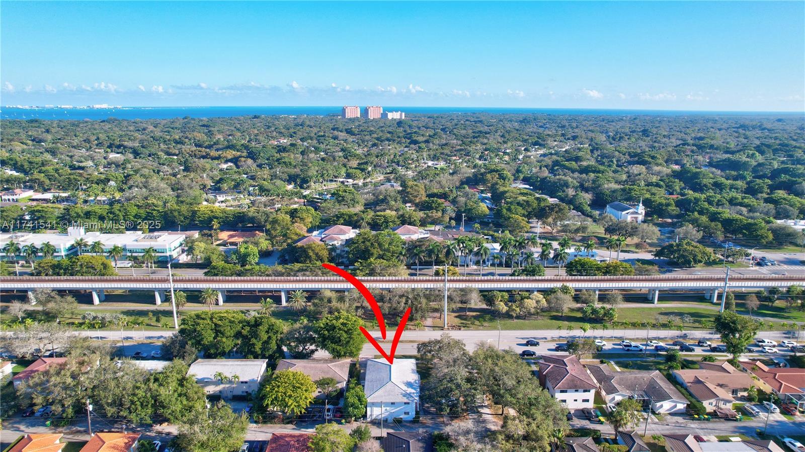 4995 Ponce De Leon Coral Gables, FL 33146 - Photo 12 of 92 an aerial view of a city