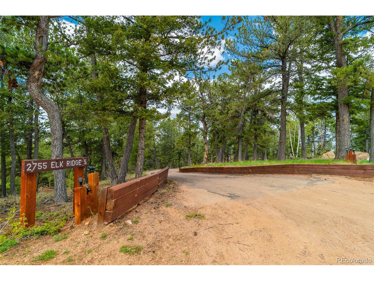 2755 Elk Ridge Divide Divide, CO 80814 - Photo 2 of 50 Top of private drive to the home