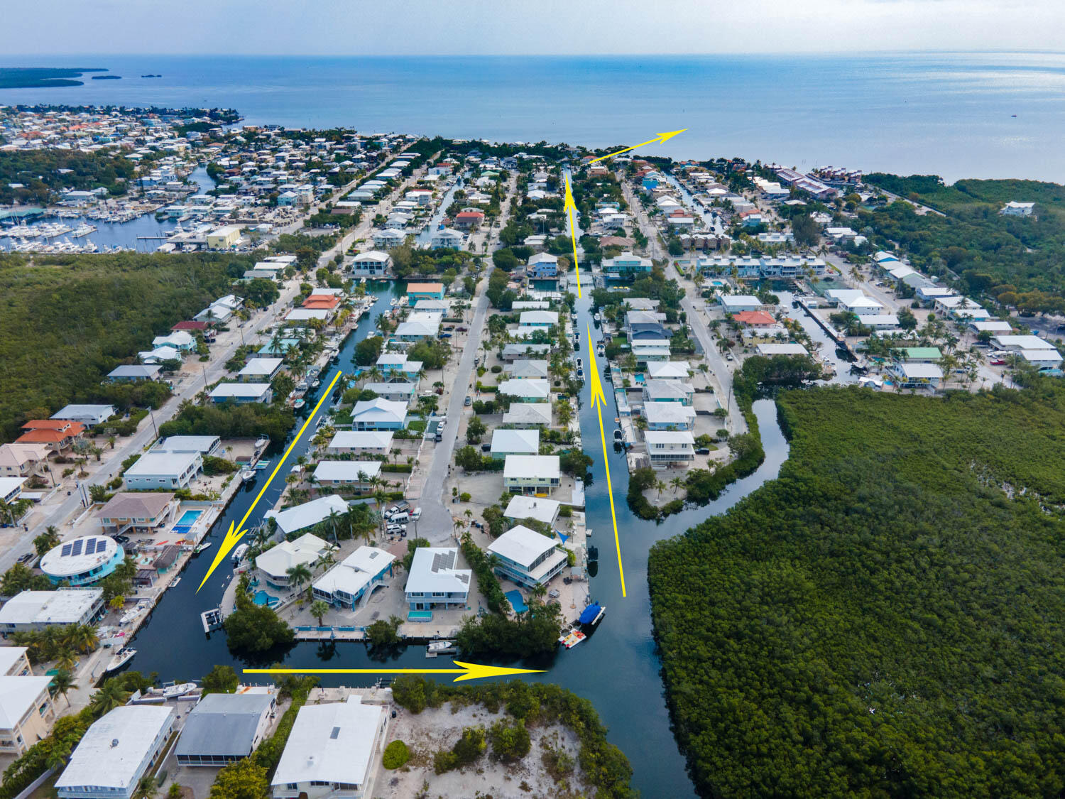 16 Corrine Place Key Largo, FL 33037 - Photo 3 of 50 an aerial view of multiple house