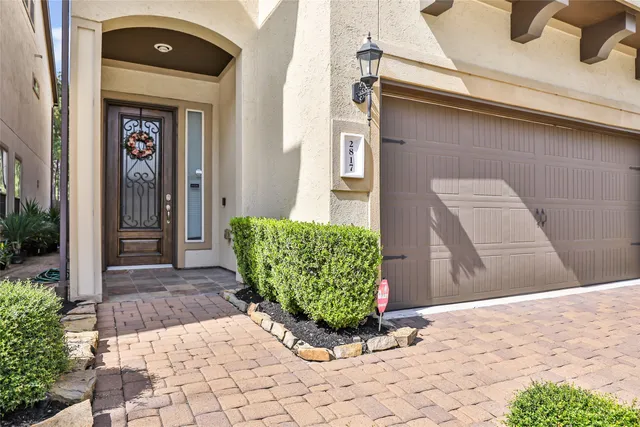 a view of a entryway door of the house