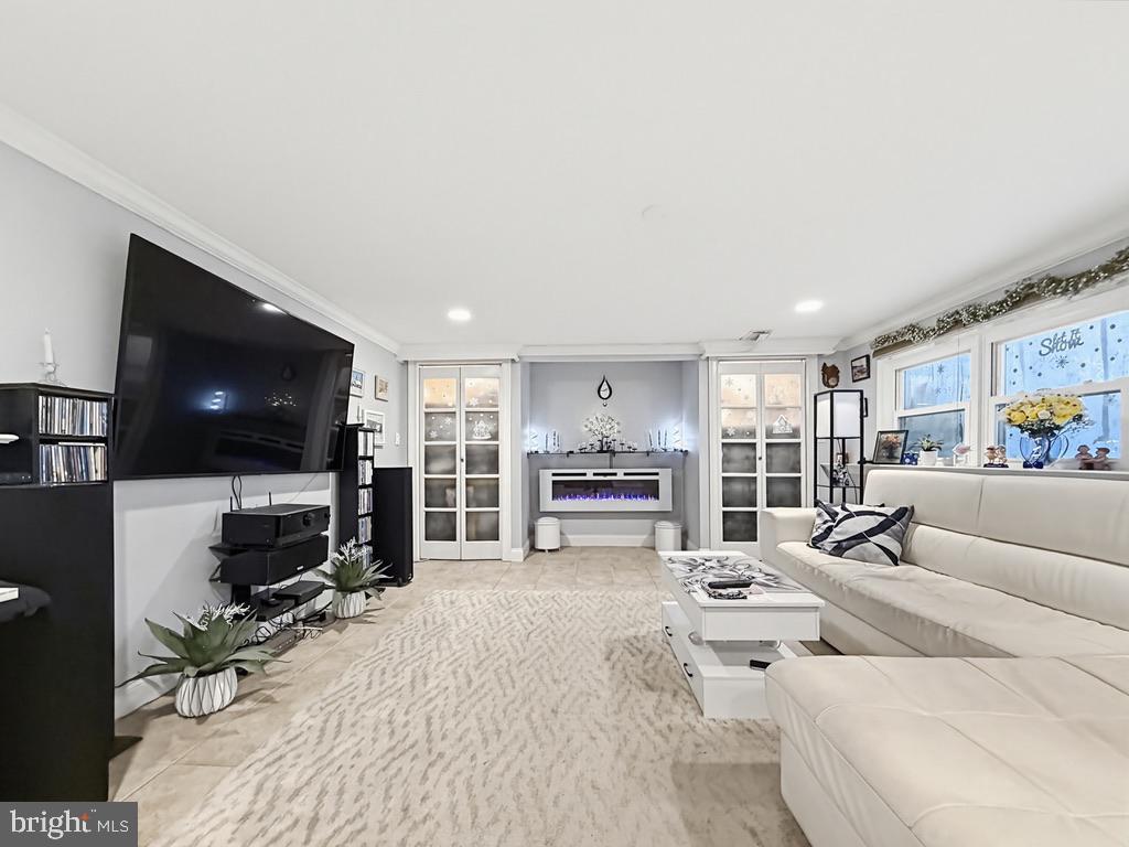 254 Allen Lane Warminster, PA 18974 - Photo 47 of 85 a living room with furniture and a flat screen tv