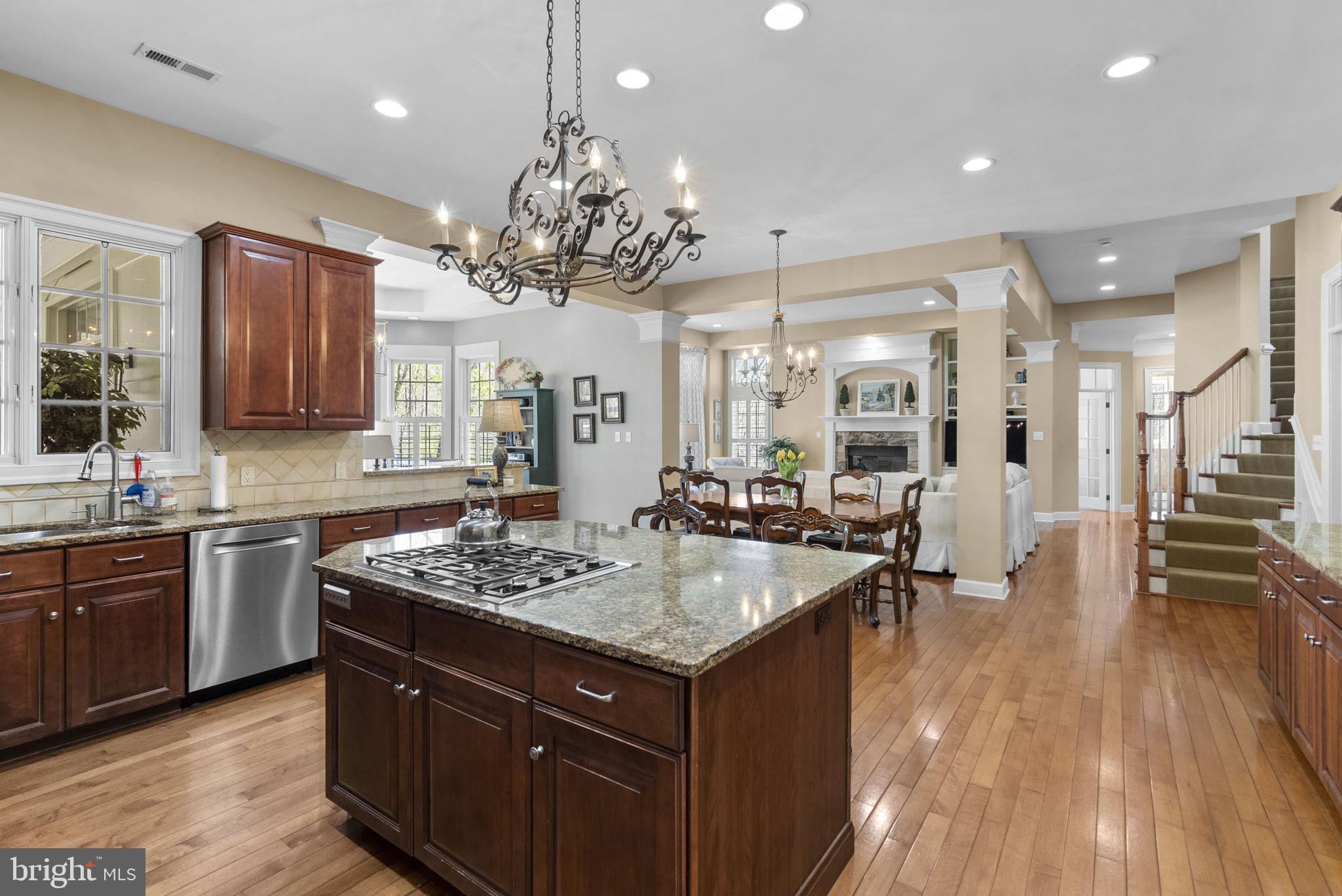 17516 Ashton Green Drive Sandy Spring, MD 20860 - Photo 24 of 60 Elegant open-concept kitchen space.