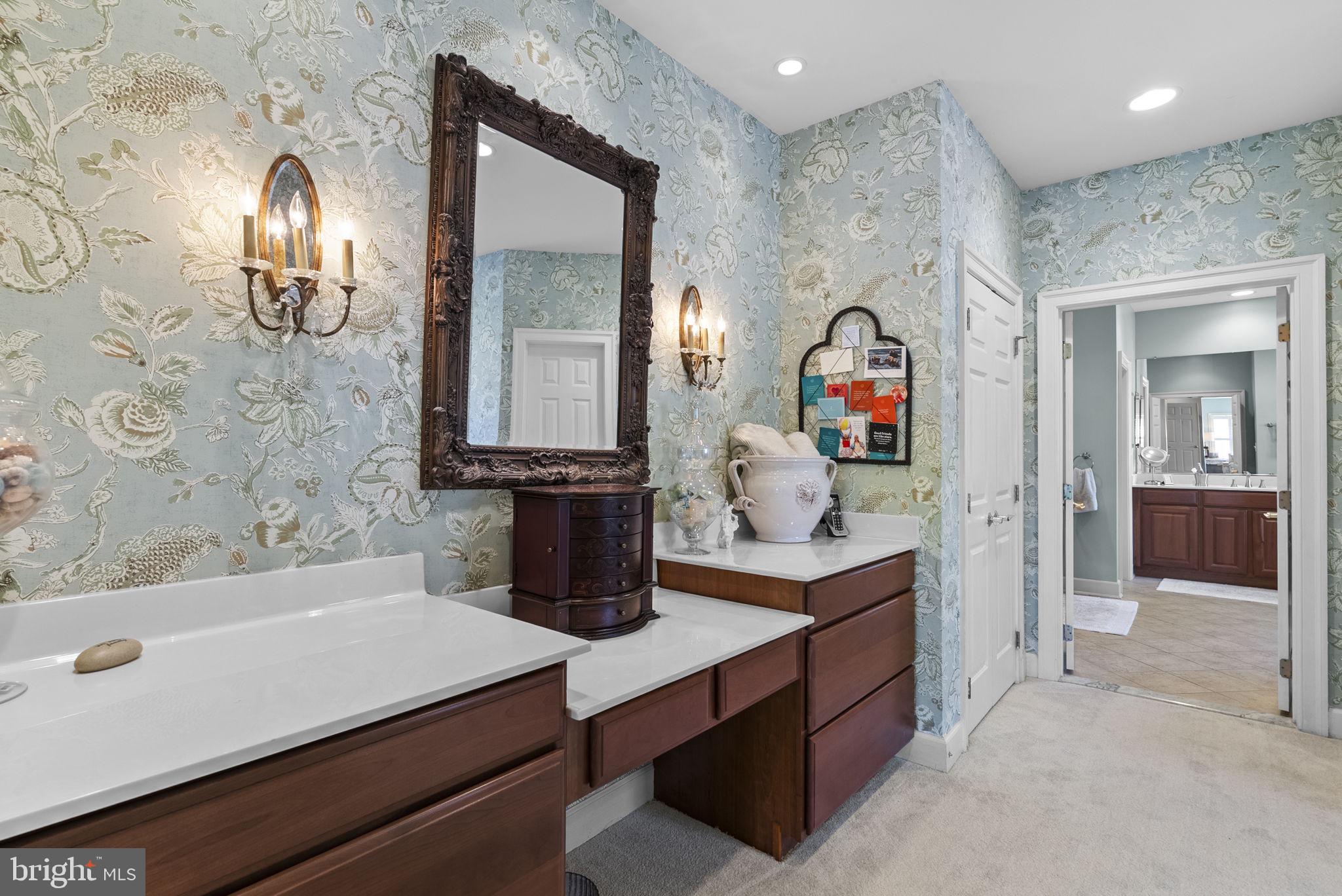 17516 Ashton Green Drive Sandy Spring, MD 20860 - Photo 41 of 60 a bathroom with a sink and a mirror