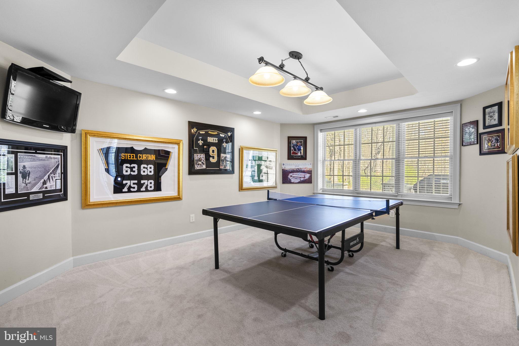 17516 Ashton Green Drive Sandy Spring, MD 20860 - Photo 59 of 60 Game room with sports memorabilia.