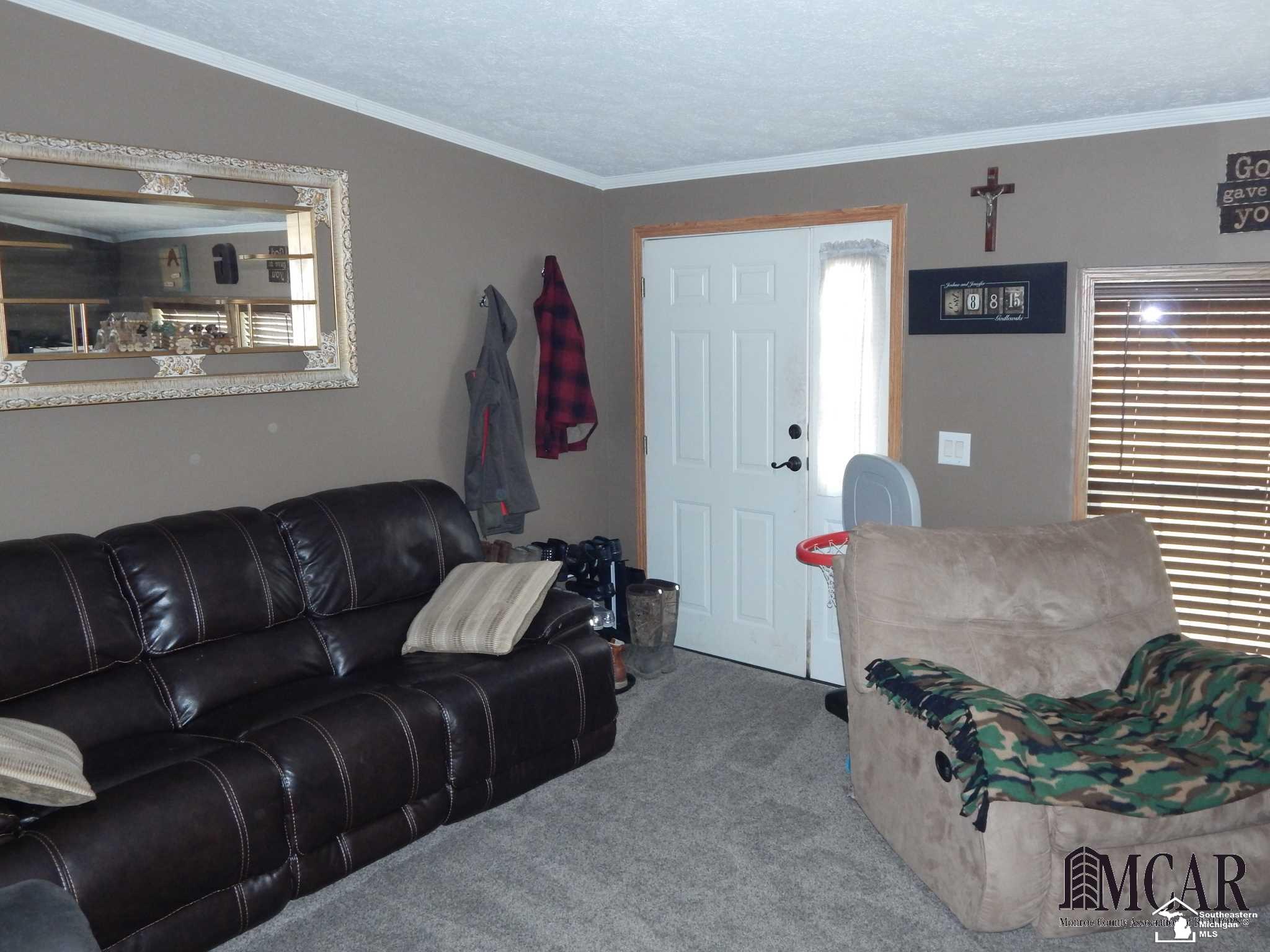 8860 West Albain Road Ida, MI 48140 - Photo 3 of 14 Living Room Entry