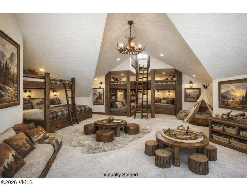 1187 Gore Trail Edwards, CO 81632 - Photo 25 of 40 bunk room virtually staged