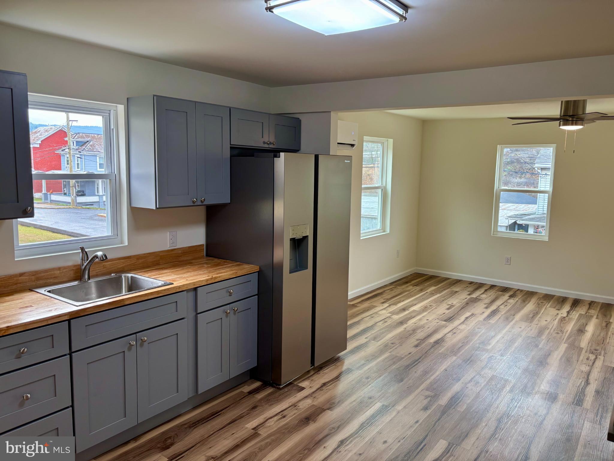 253 Main Street Parryville, PA 18071 - Photo 3 of 30 Modern kitchen with open living space.