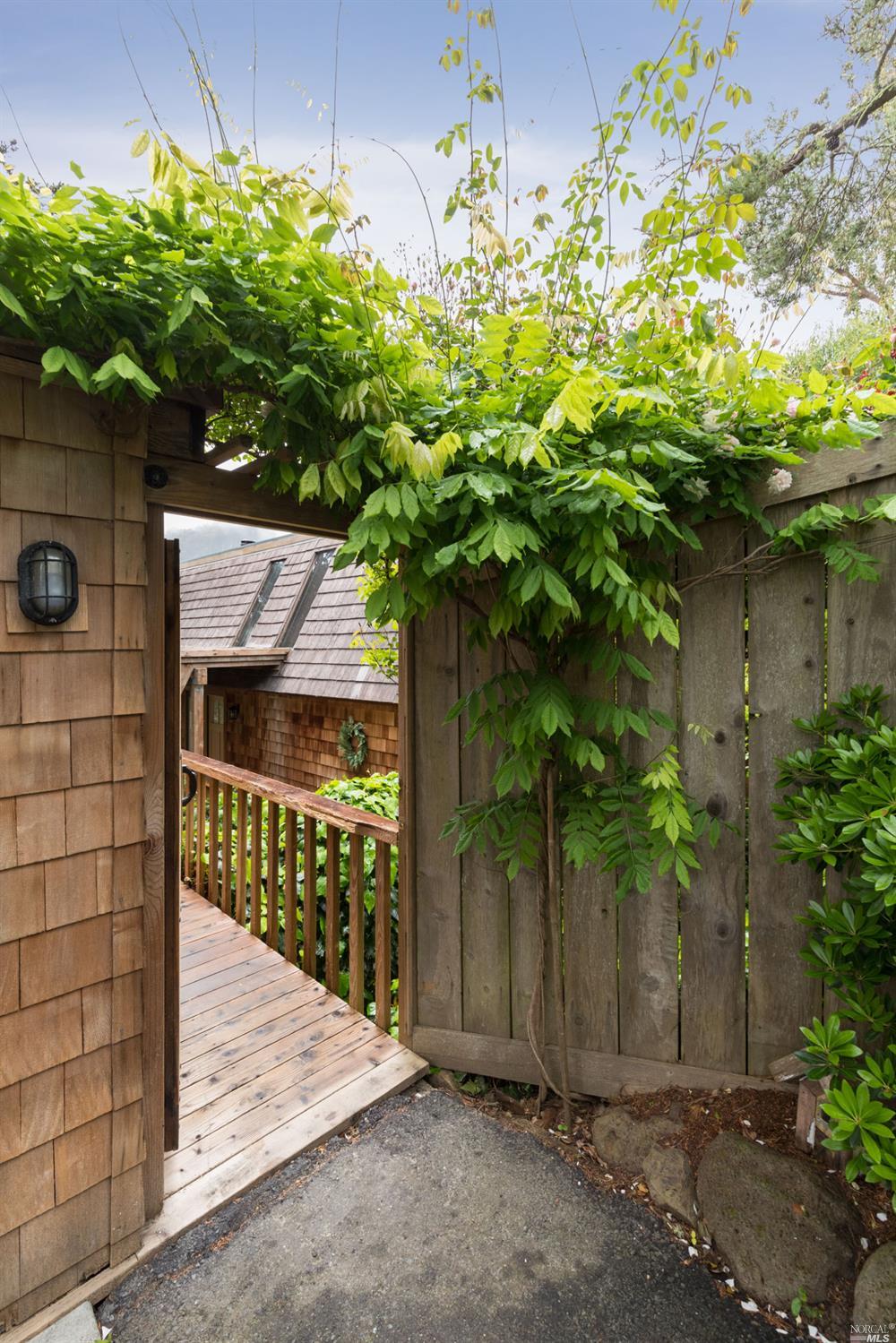 1072 Erica Road Mill Valley, CA 94941 - Photo 1 of 1 a house view with a garden space