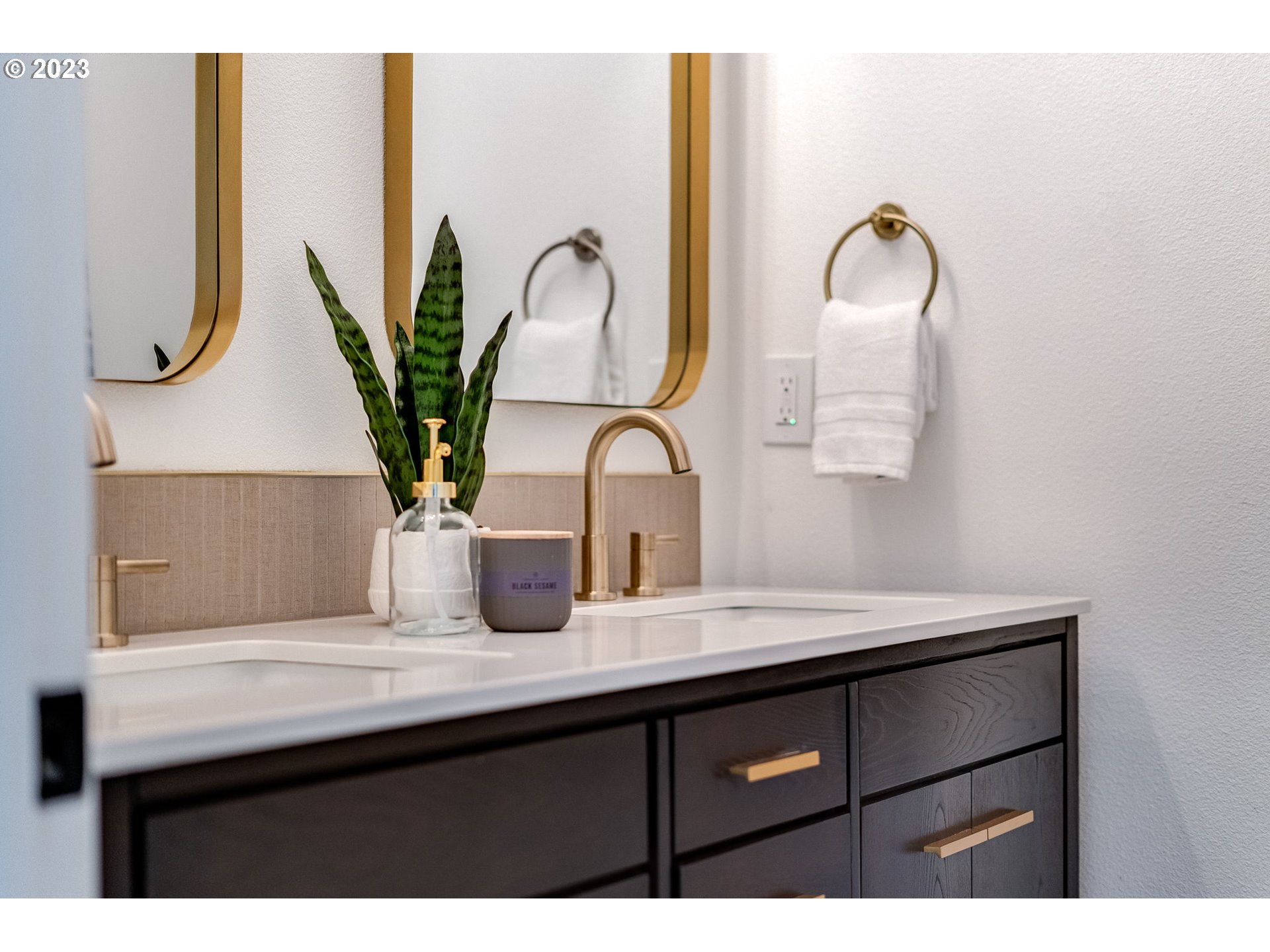 3842 North Alaska Street Portland, OR 97217 - Photo 22 of 36 a close view of sink and mirror