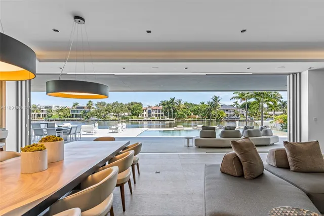 a view of a chairs and table on the wooden floor