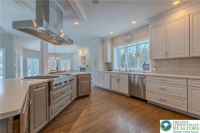a view of hallway with stairs