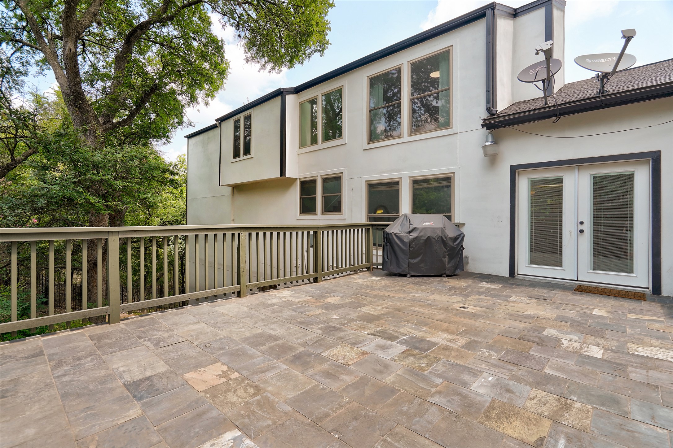 8804 Mountain Ridge Drive, Unit A Austin, TX 78759 - Photo 32 of 37 View of patio featuring grilling area and french doors