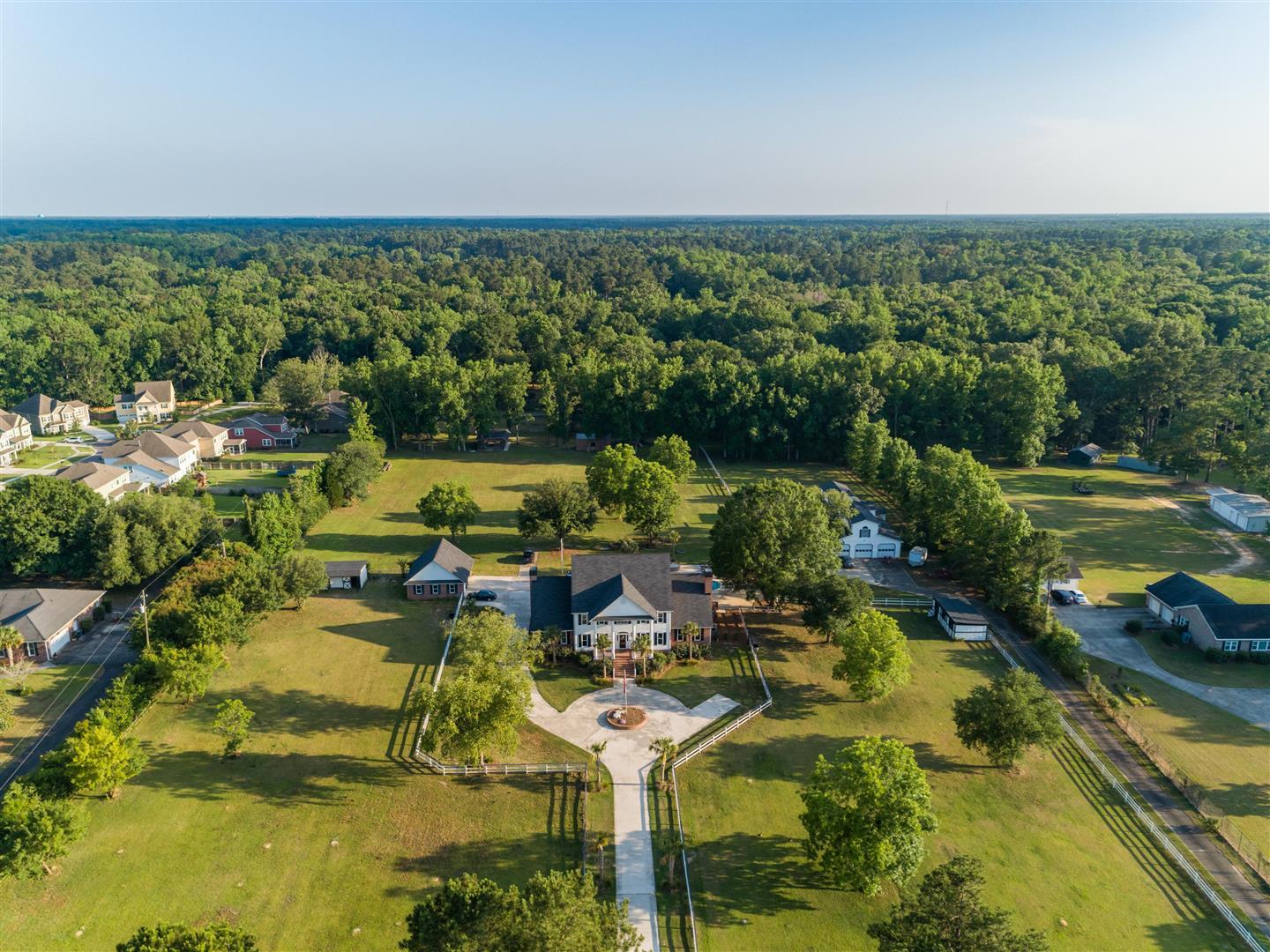 558 West Butternut Road Summerville, SC 29483 - Photo 51 of 54 50 - Front house aerial (Large)