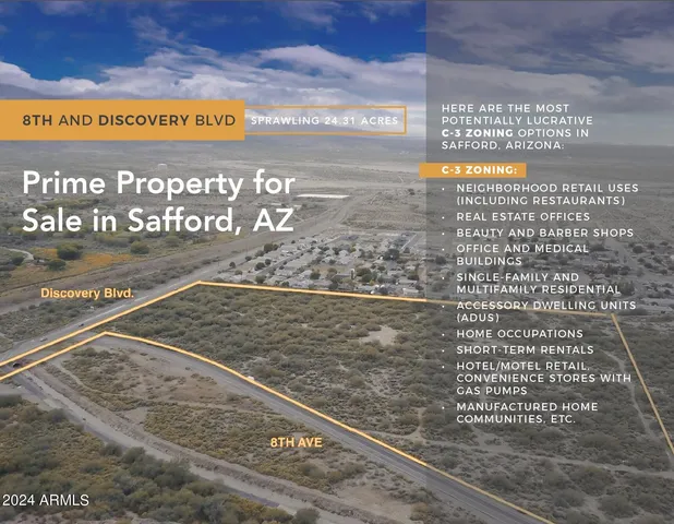 $8,000,000 | 8-th And 8-th And Discovery, Safford, AZ 85546