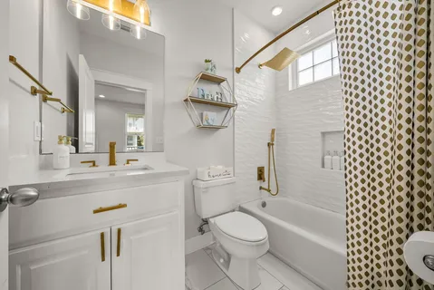 a view of a balcony with furniture