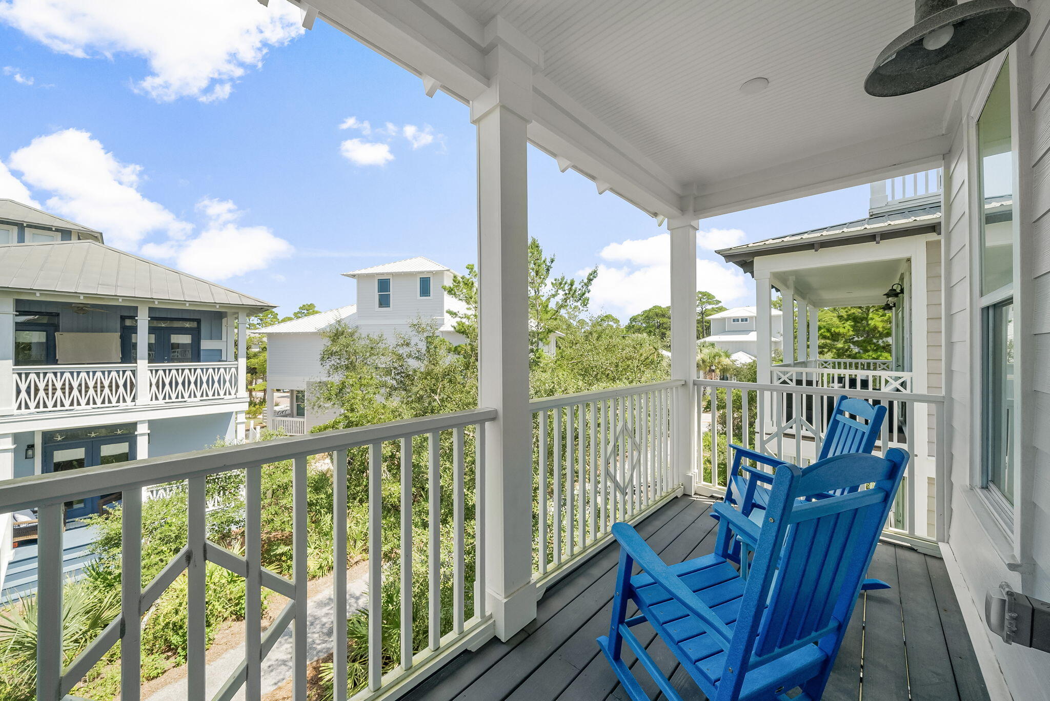 22 Moonlight Beach Lane Inlet Beach, FL 32461 - Photo 33 of 70 a view of a city from a balcony