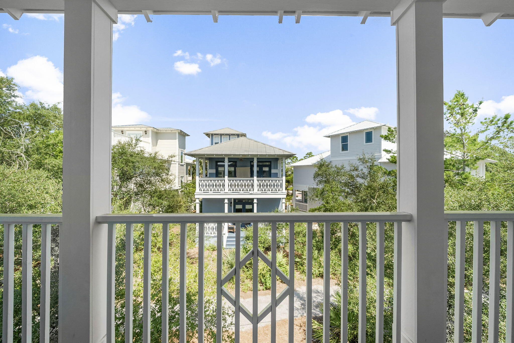 22 Moonlight Beach Lane Inlet Beach, FL 32461 - Photo 34 of 70 a view of a balcony with an outdoor space