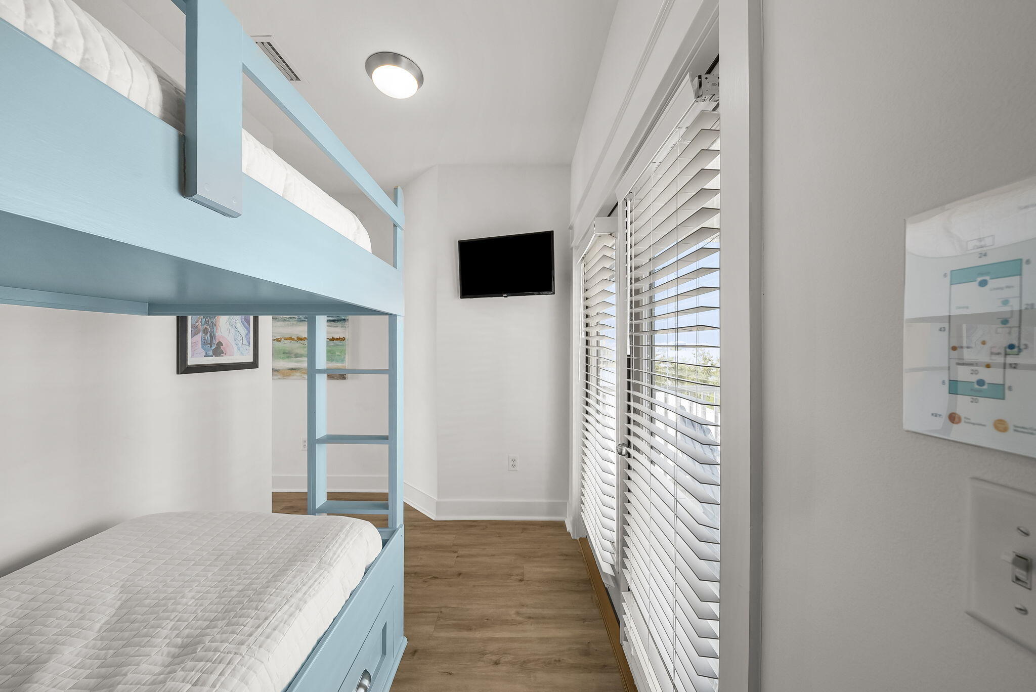 22 Moonlight Beach Lane Inlet Beach, FL 32461 - Photo 50 of 70 a bedroom with a bed and a window