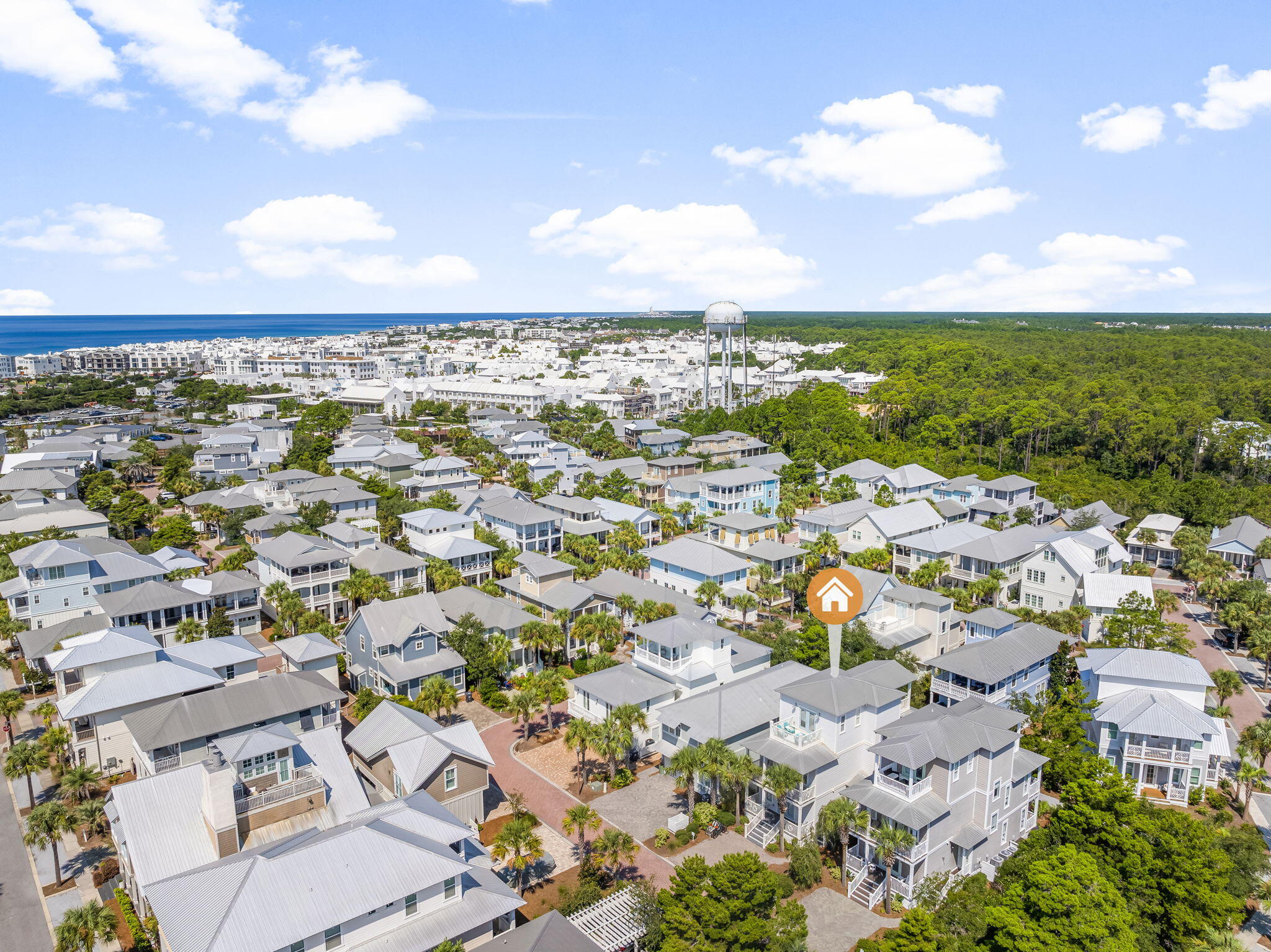 22 Moonlight Beach Lane Inlet Beach, FL 32461 - Photo 56 of 70 an aerial view of a city