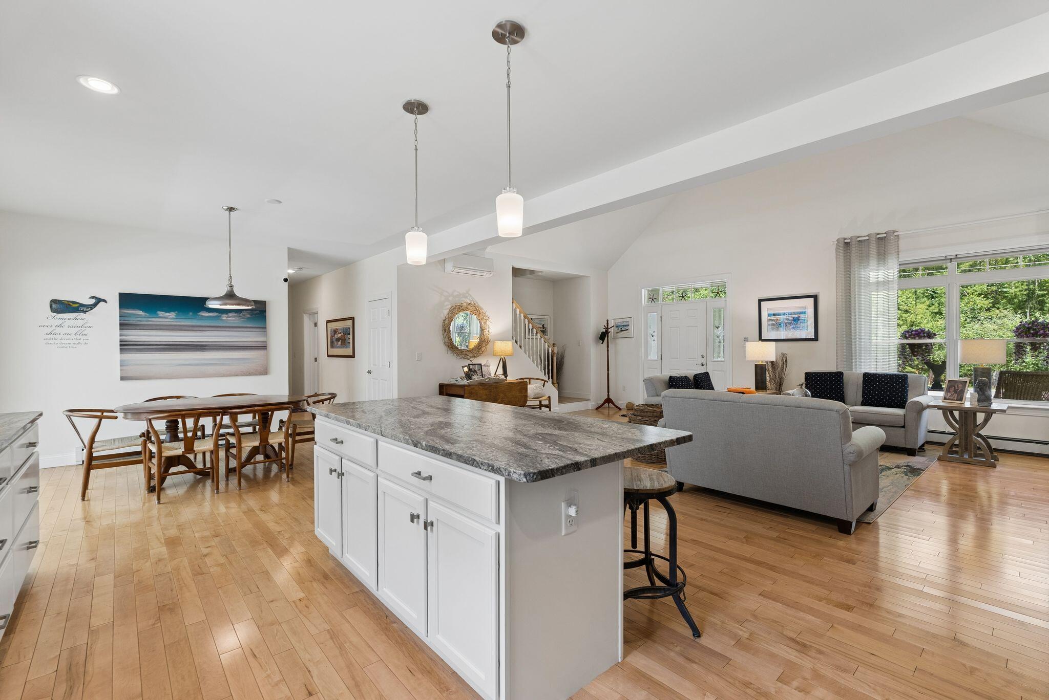 113 Sea Road Kennebunk, ME 04043 - Photo 14 of 55 Kitchen Dining Room & Living Room