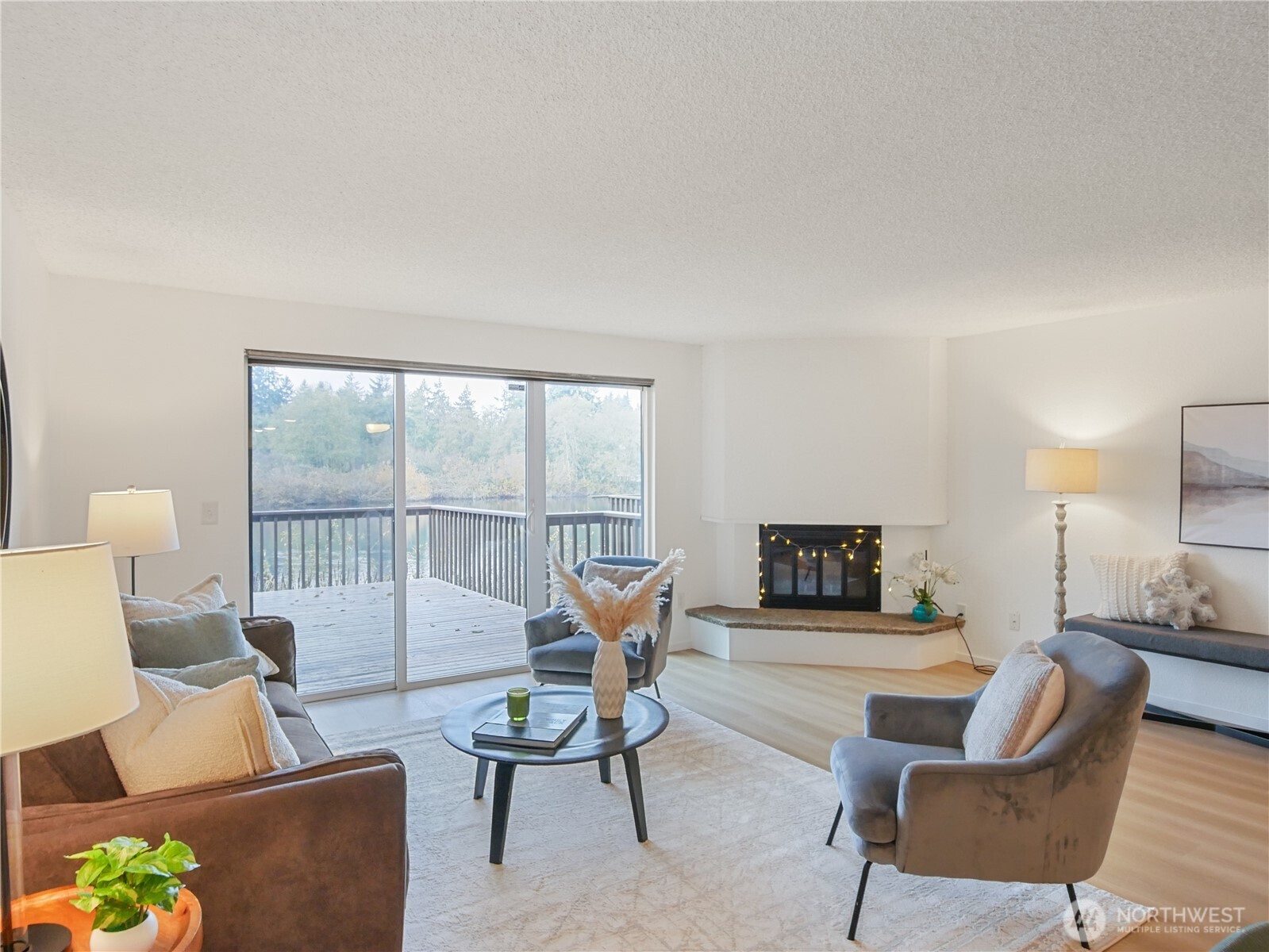 30853 13th Place South, Unit 2 Federal Way, WA 98003 - Photo 7 of 37 a living room with furniture and a large window