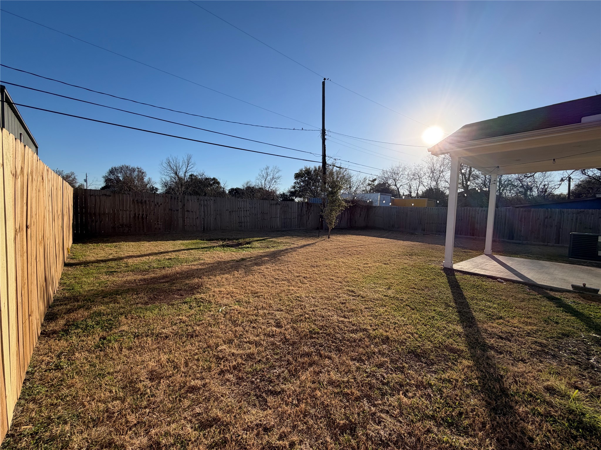 10127 Grover Lane Houston, TX 77041 - Photo 10 of 13 a view of a backyard