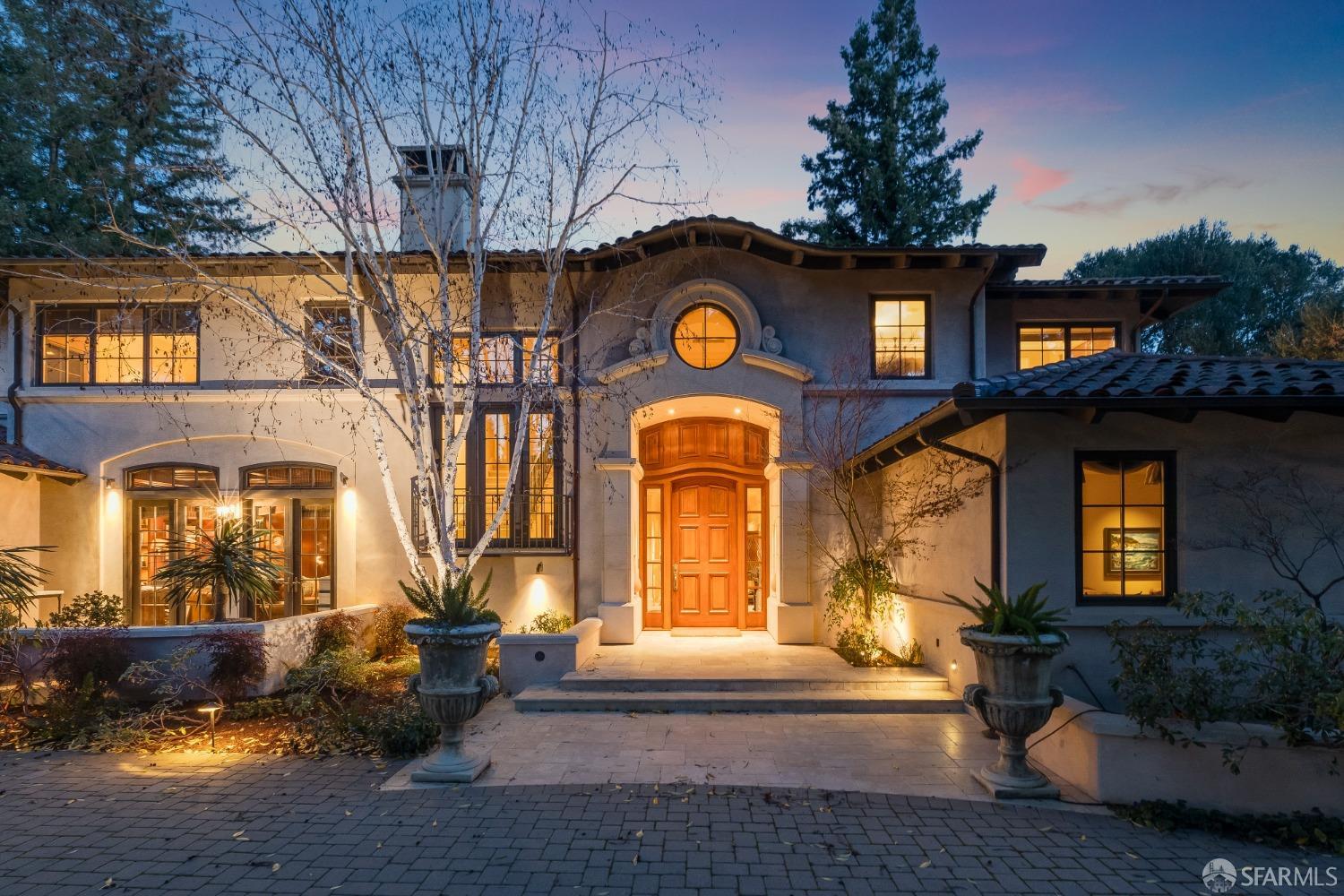 75 Almendral Avenue Atherton, CA 94027 - Photo 16 of 40 a view of a building with a outdoor space