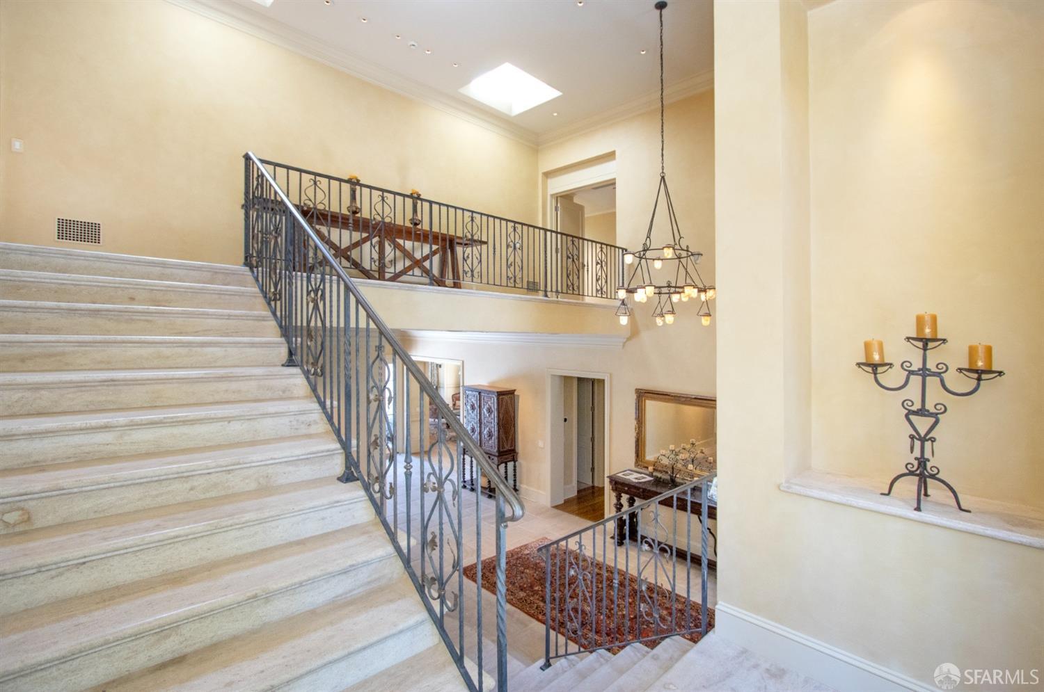 75 Almendral Avenue Atherton, CA 94027 - Photo 23 of 40 a view of entryway and hall with wooden floor