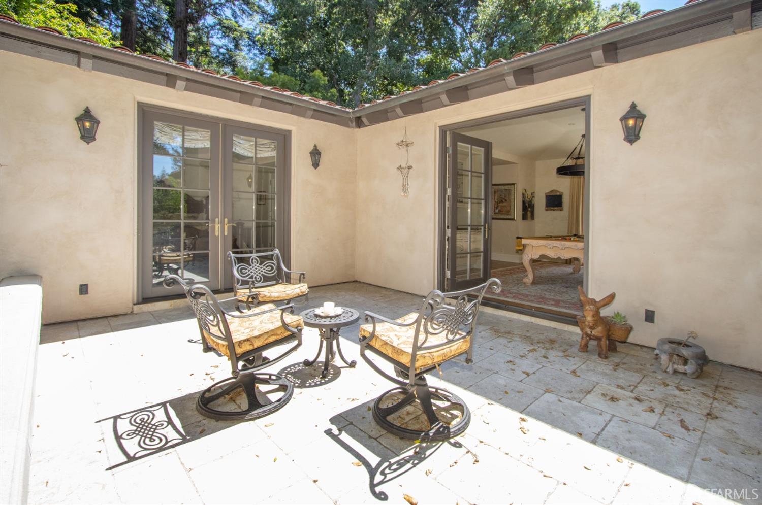 75 Almendral Avenue Atherton, CA 94027 - Photo 38 of 40 a view of backyard of the house