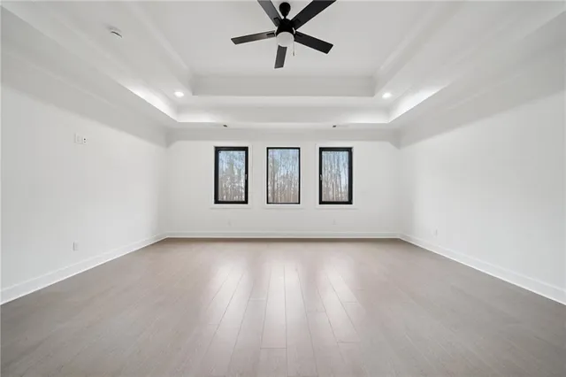 a view of an empty room with window