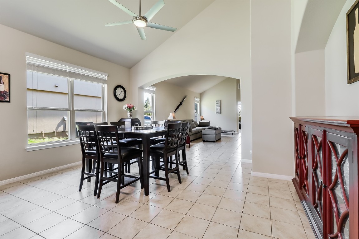 1425 Hamiltons Way Leander, TX 78641 - Photo 26 of 38 a view of a dining room with furniture and window