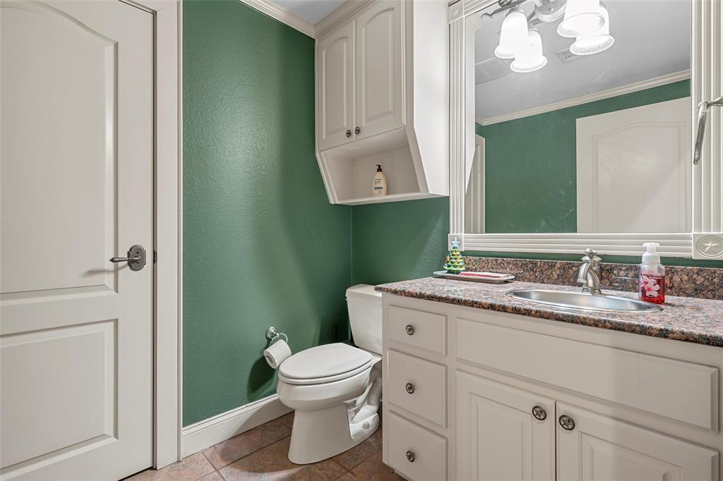 3028 Baylor Camp Road Crawford, TX 76638 - Photo 26 of 40 Half Bathroom with Storage