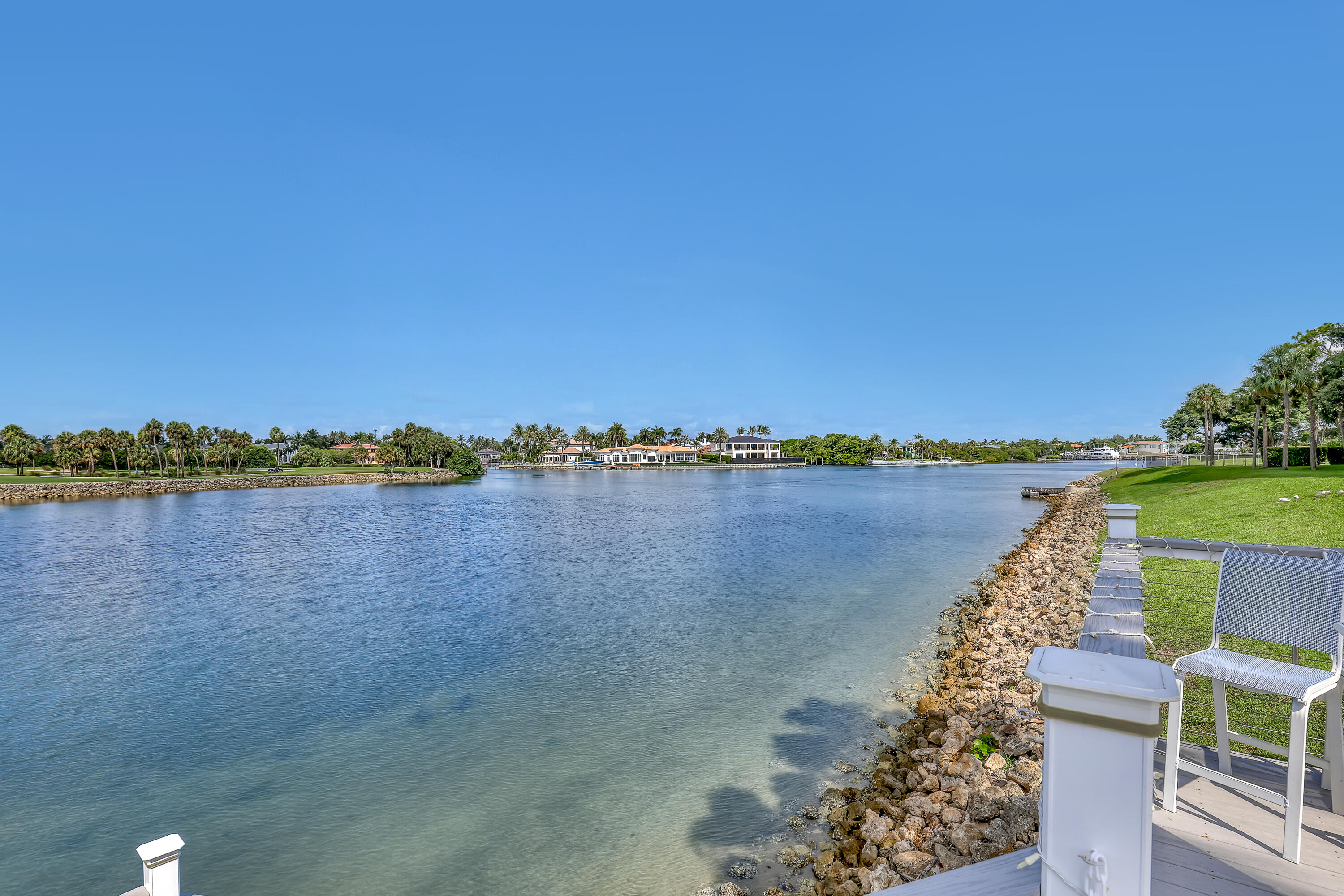 356 Golfview Road, Unit 403 North Palm Beach, FL 33408 - Photo 22 of 25 Intracoastal Views From the Deck