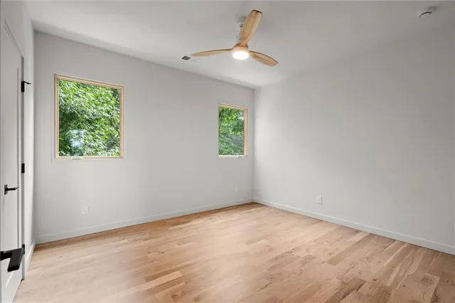 a close up view of racks on the wall