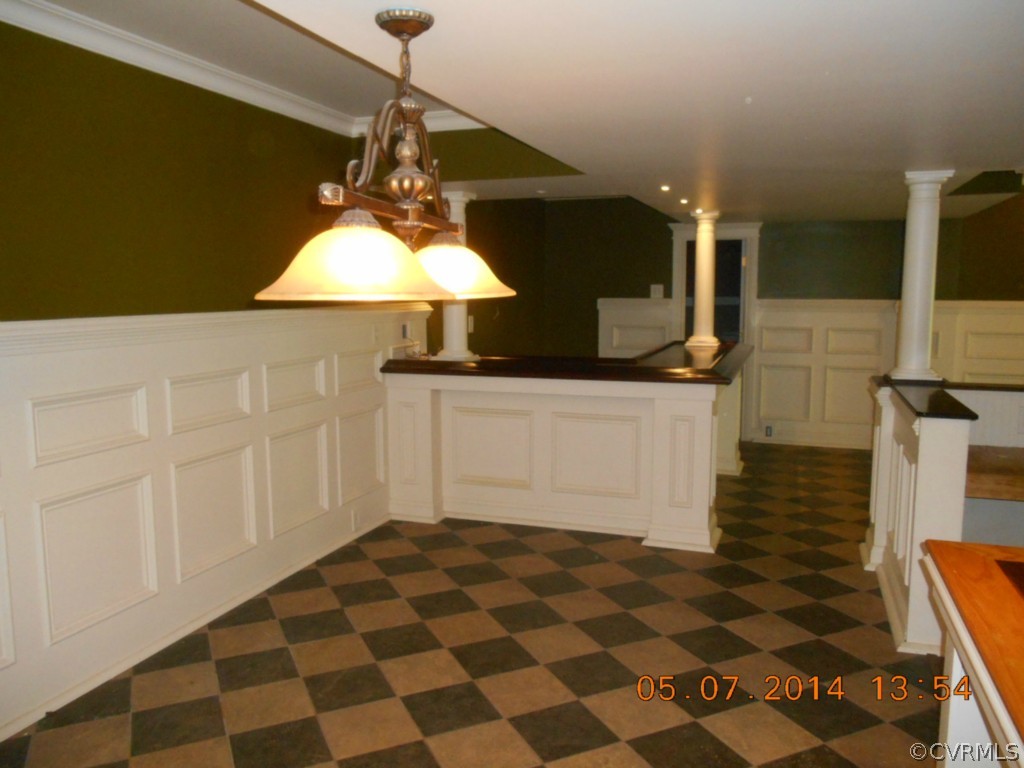 2913 Old Gun Road West Midlothian, VA 23113 - Photo 24 of 24 a kitchen with granite countertop a sink a stove and cabinets
