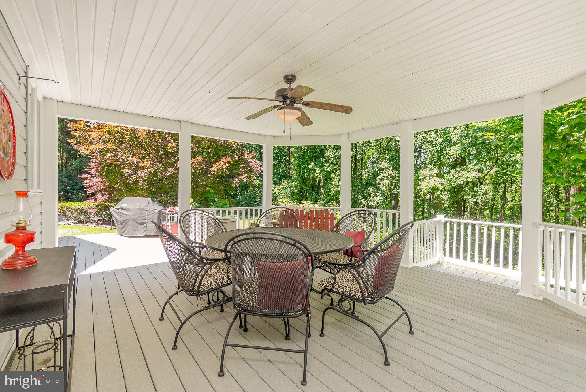 3170 Charles Street Fallston, MD 21047 - Photo 50 of 60 COVERED PORTION OF LARGE BEAUTIFUL TREX DECK