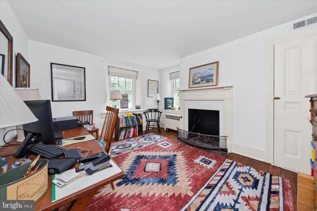 a view of yard with swimming pool and green space