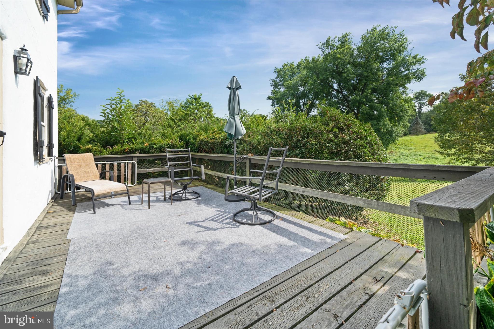818 Burrows Run Road Chadds Ford, PA 19317 - Photo 67 of 90 Guest house deck